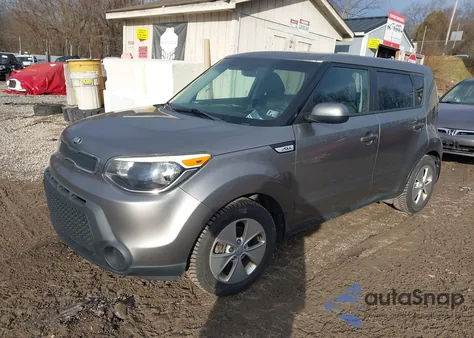 2016 Kia Soul из США, поврежденный, VIN KNDJN2A22G7243036